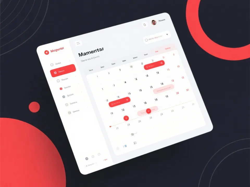 开奖时间表与日历查询示意图